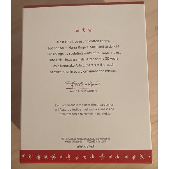 Hallmark Keepsake Ornament Inside Story 2016 Christmas Tree Ornament Deer NIB - Picture 2 of 2